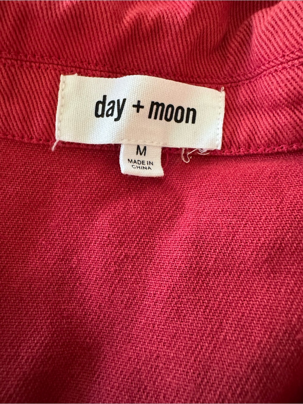 Day + Moon Women's Red Jean Jumpsuit medium - Picture 7 of 11